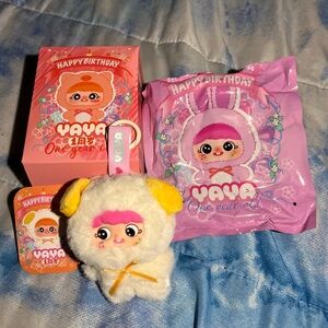 Yaya Happy Birthday Plush Keychain